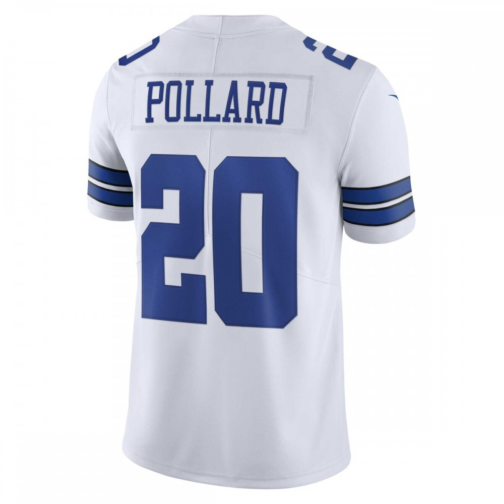 Tony Pollard Dallas Cowboys Nike Vapor Limited Player Jersey - White-GridironStore